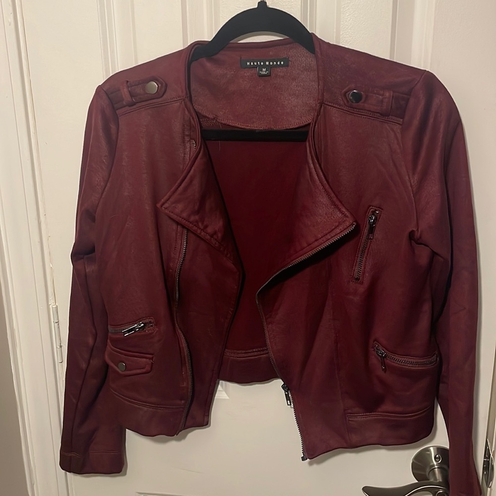Haute Monde biker jacket